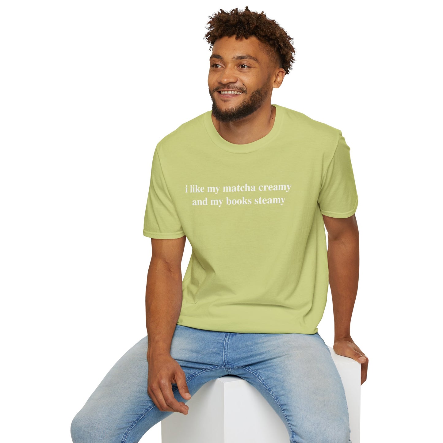 Creamy Matcha & Steamy Books Tee