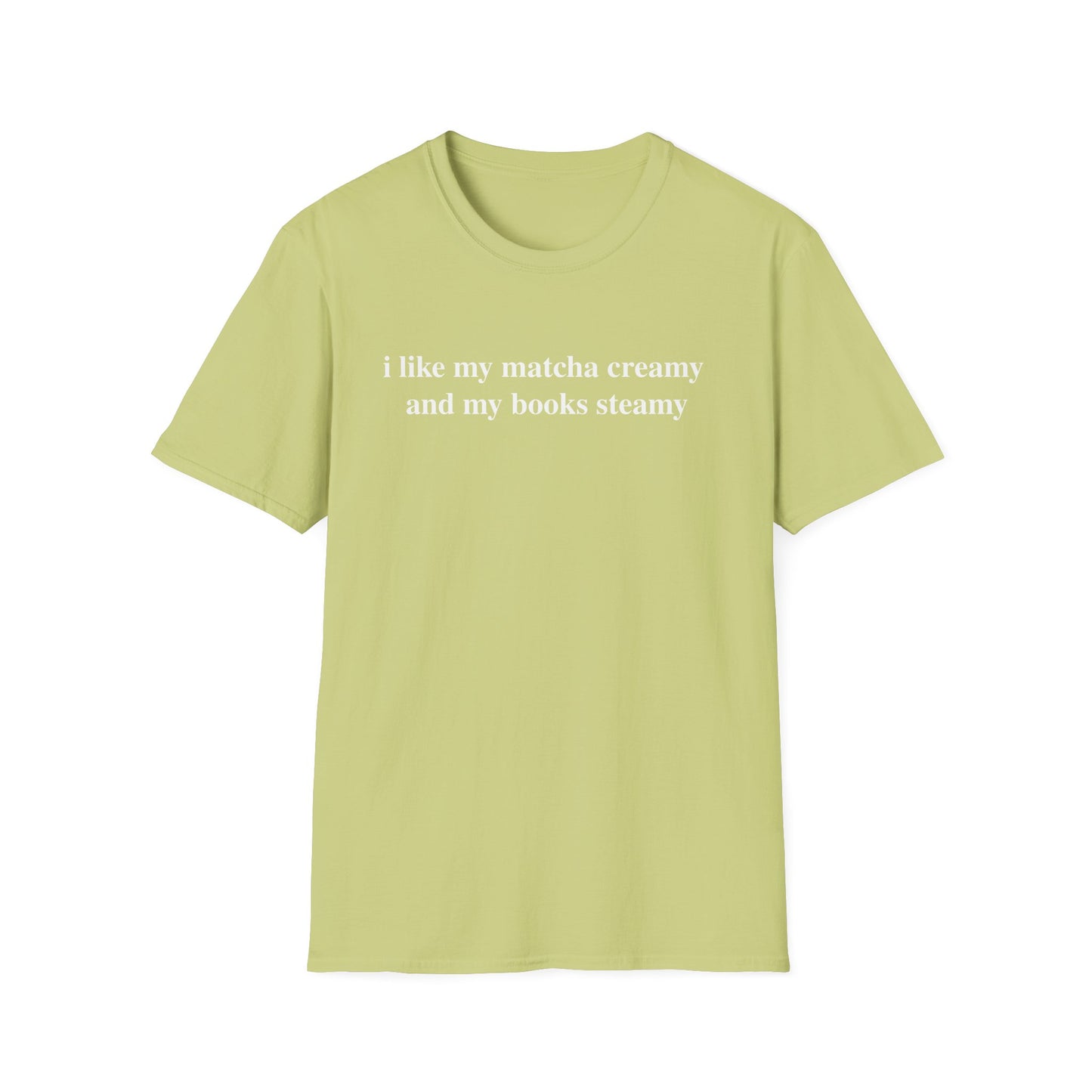 Creamy Matcha & Steamy Books Tee