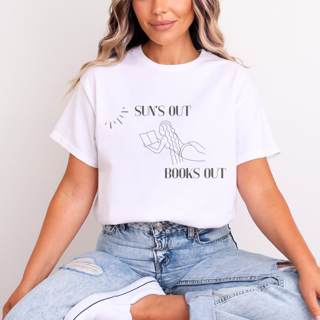 Sun's Out Books Out Tee