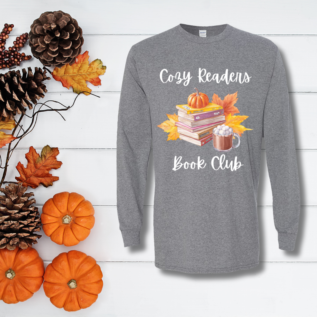 Cozy Readers Book Club Long Sleeve