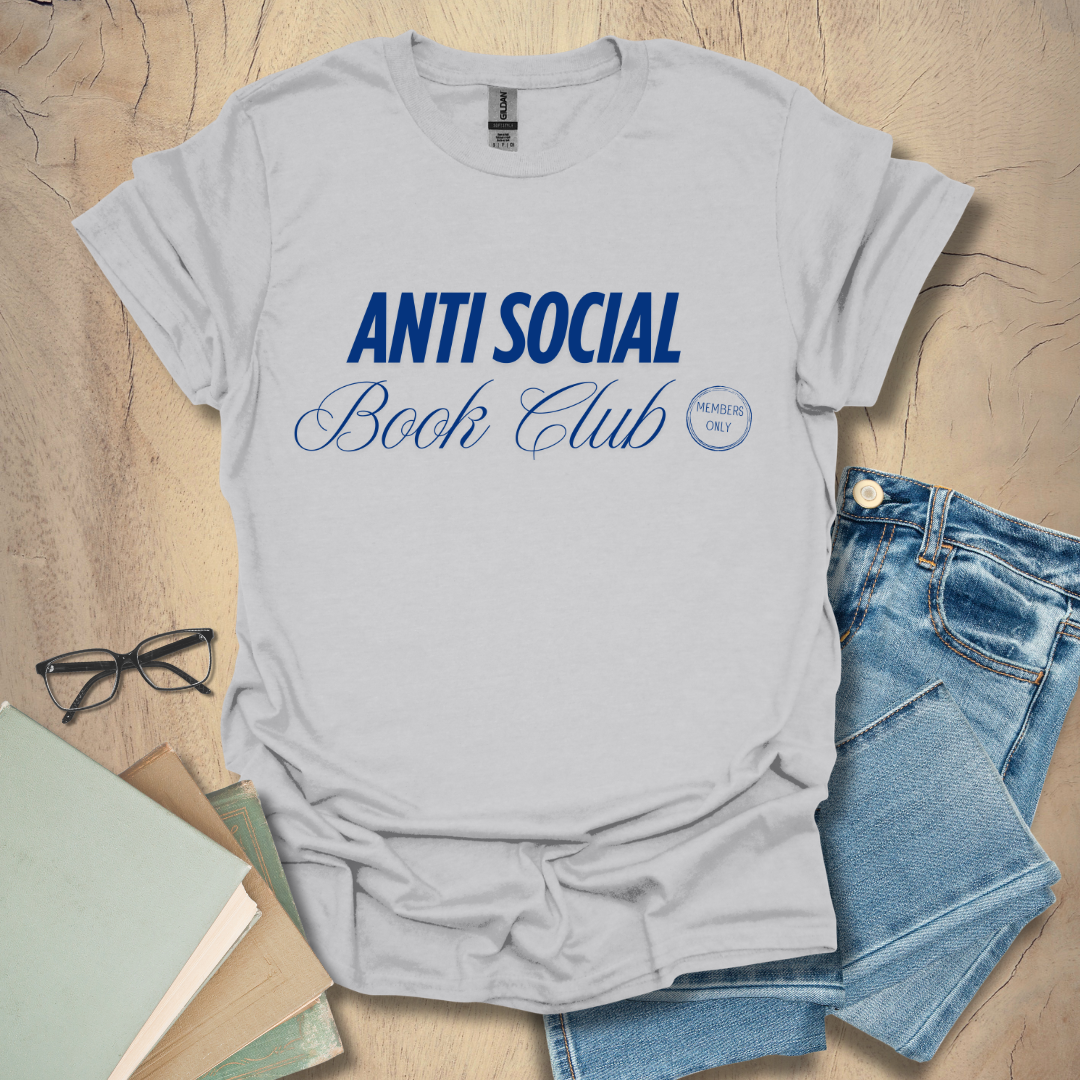 Anti-Social Book Club Tee