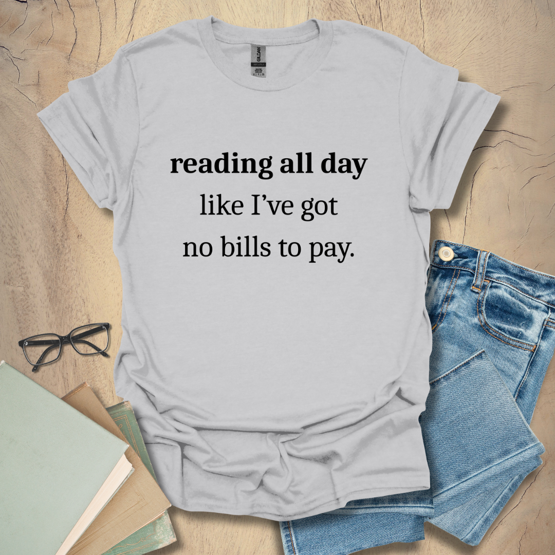Reading All Day Tee