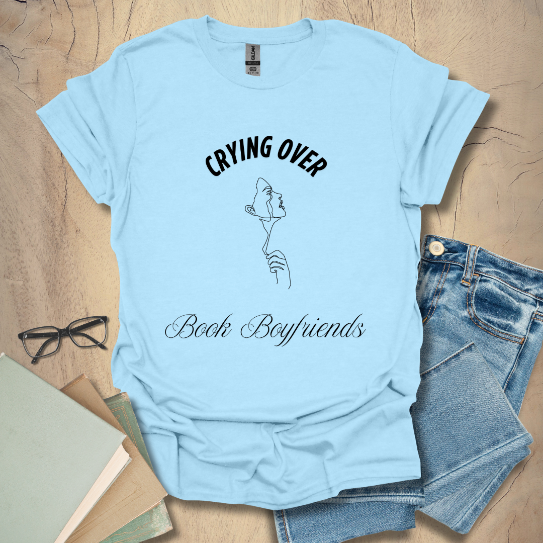 Crying Over Book Boyfriends Tee
