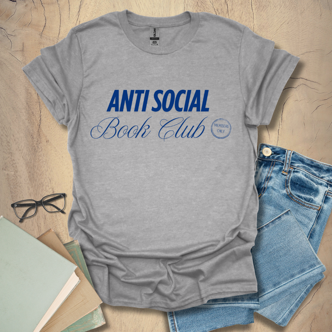 Anti-Social Book Club Tee