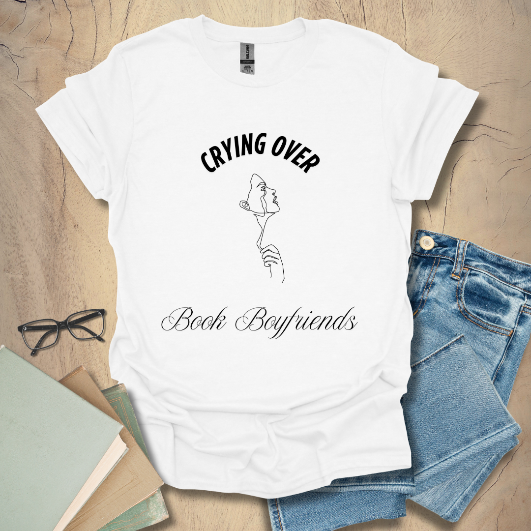 Crying Over Book Boyfriends Tee