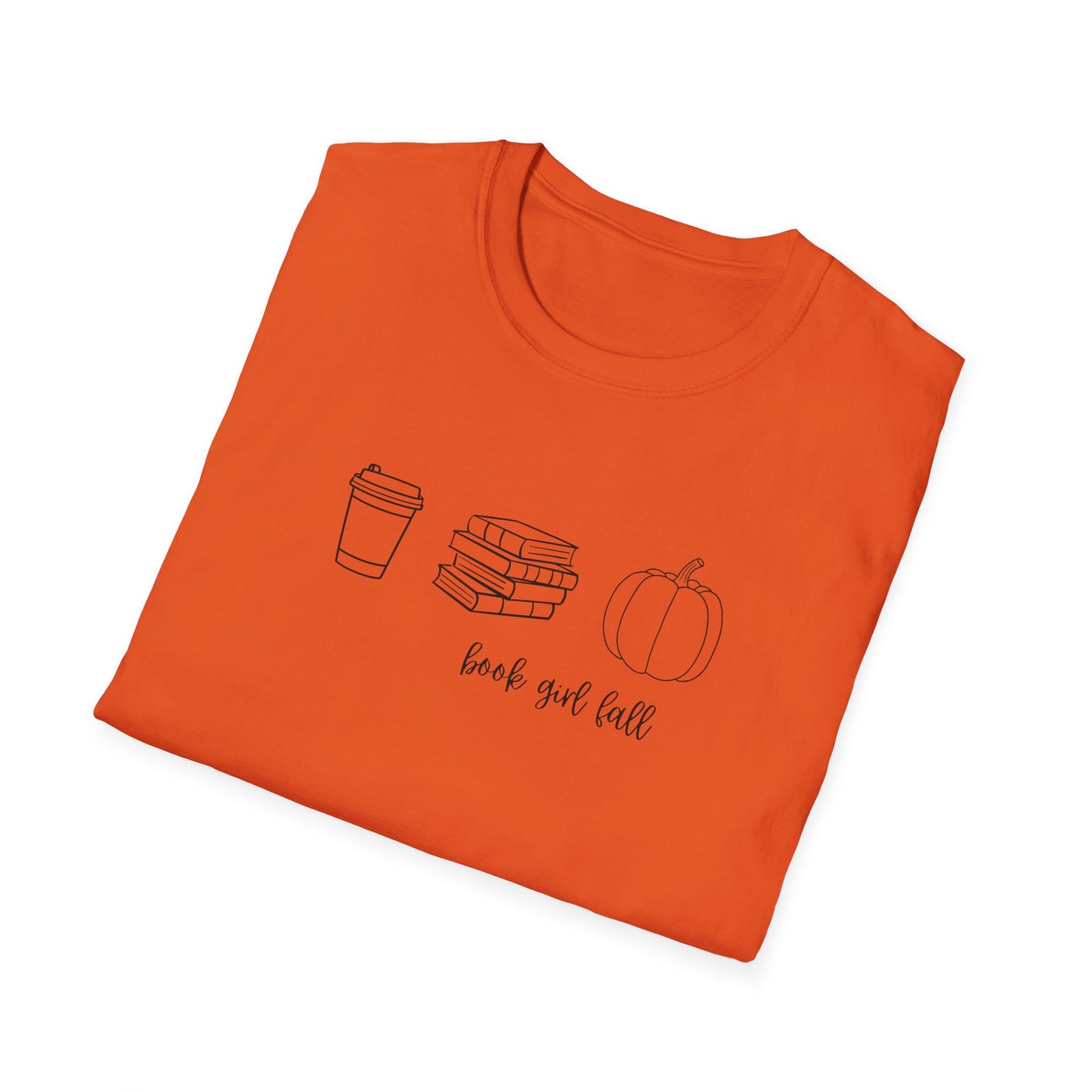 Book Girl Fall Tee