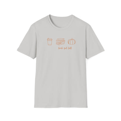 Book Girl Fall - Orange Edition Tee