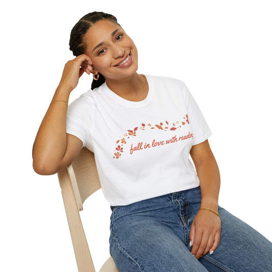 Fall in Love with Reading Tee
