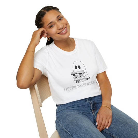Boo In Bookworm Tee