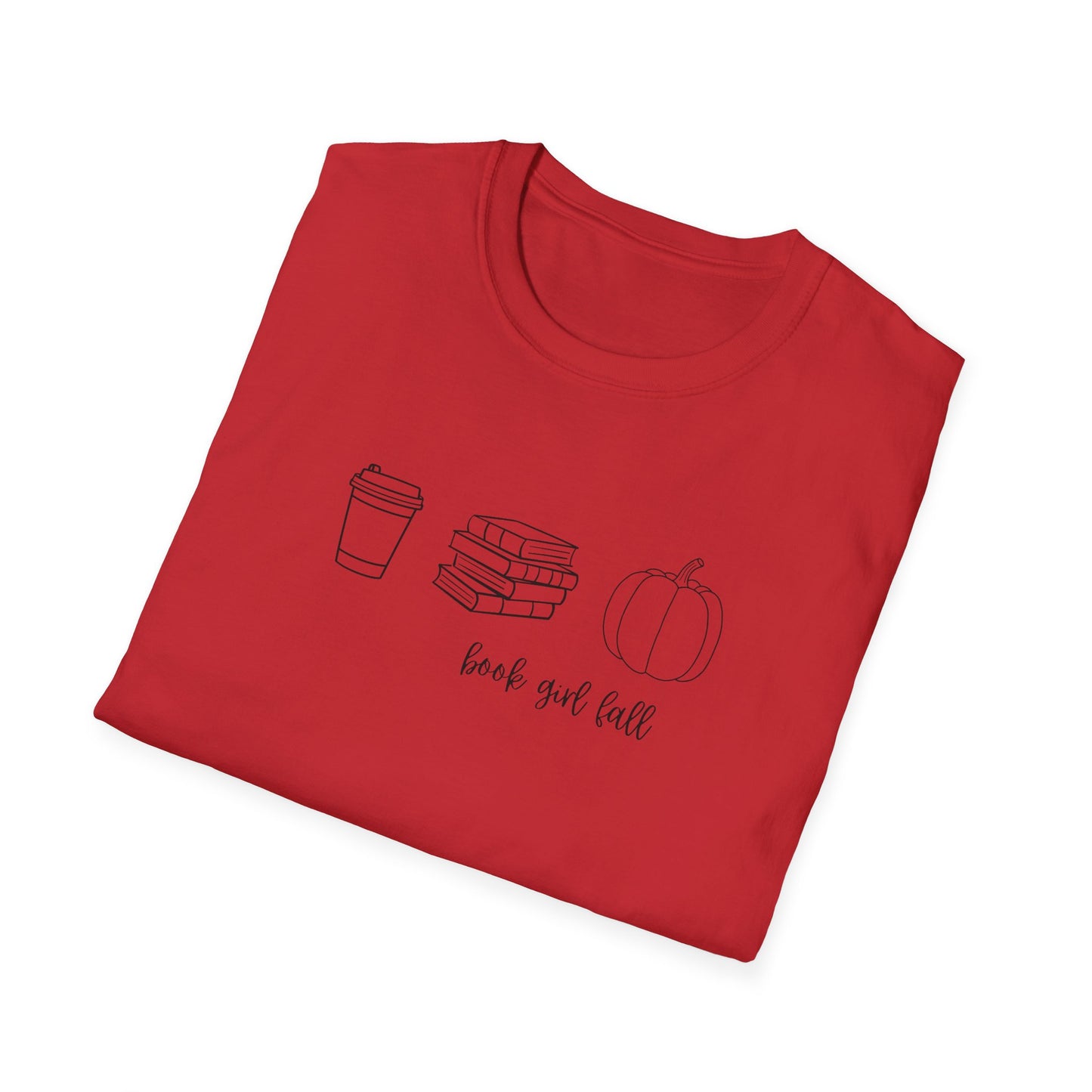Book Girl Fall Tee