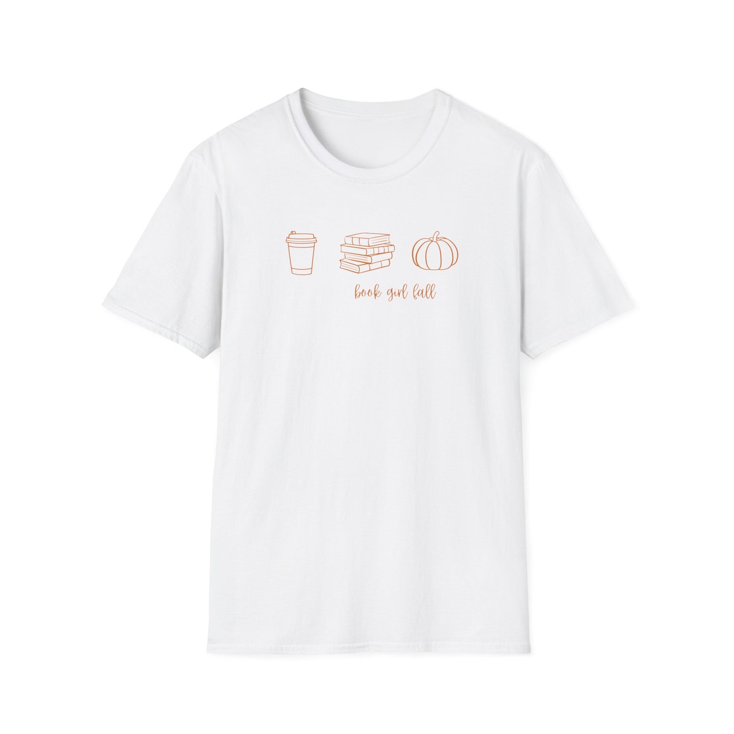 Book Girl Fall - Orange Edition Tee
