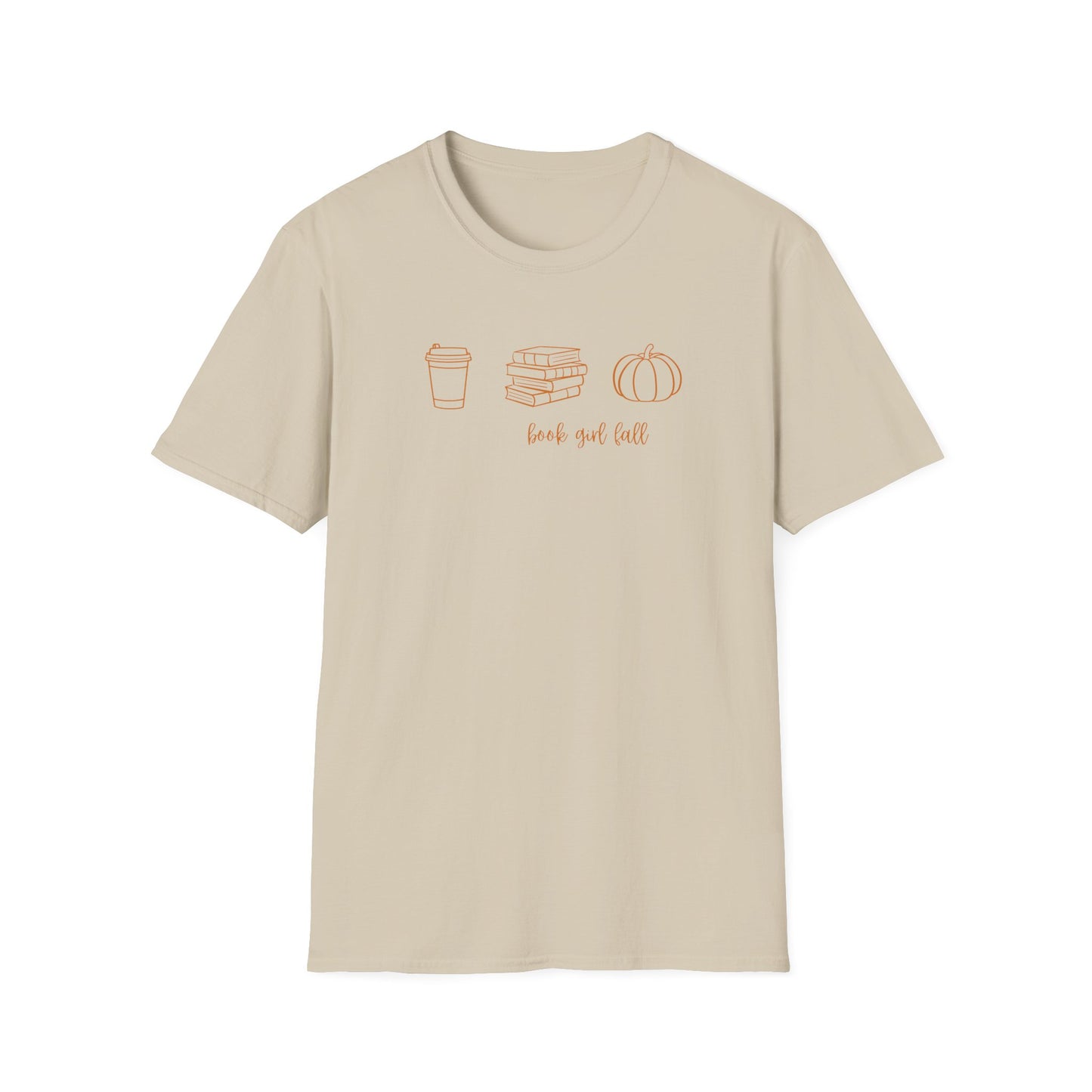 Book Girl Fall - Orange Edition Tee