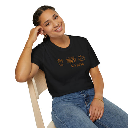 Book Girl Fall - Orange Edition Tee