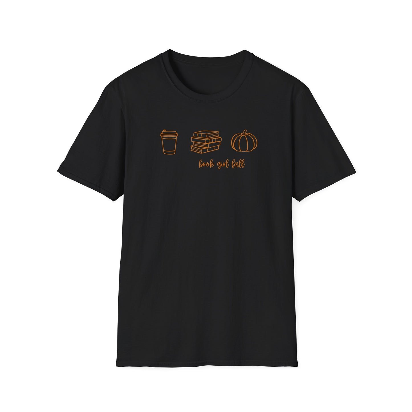 Book Girl Fall - Orange Edition Tee