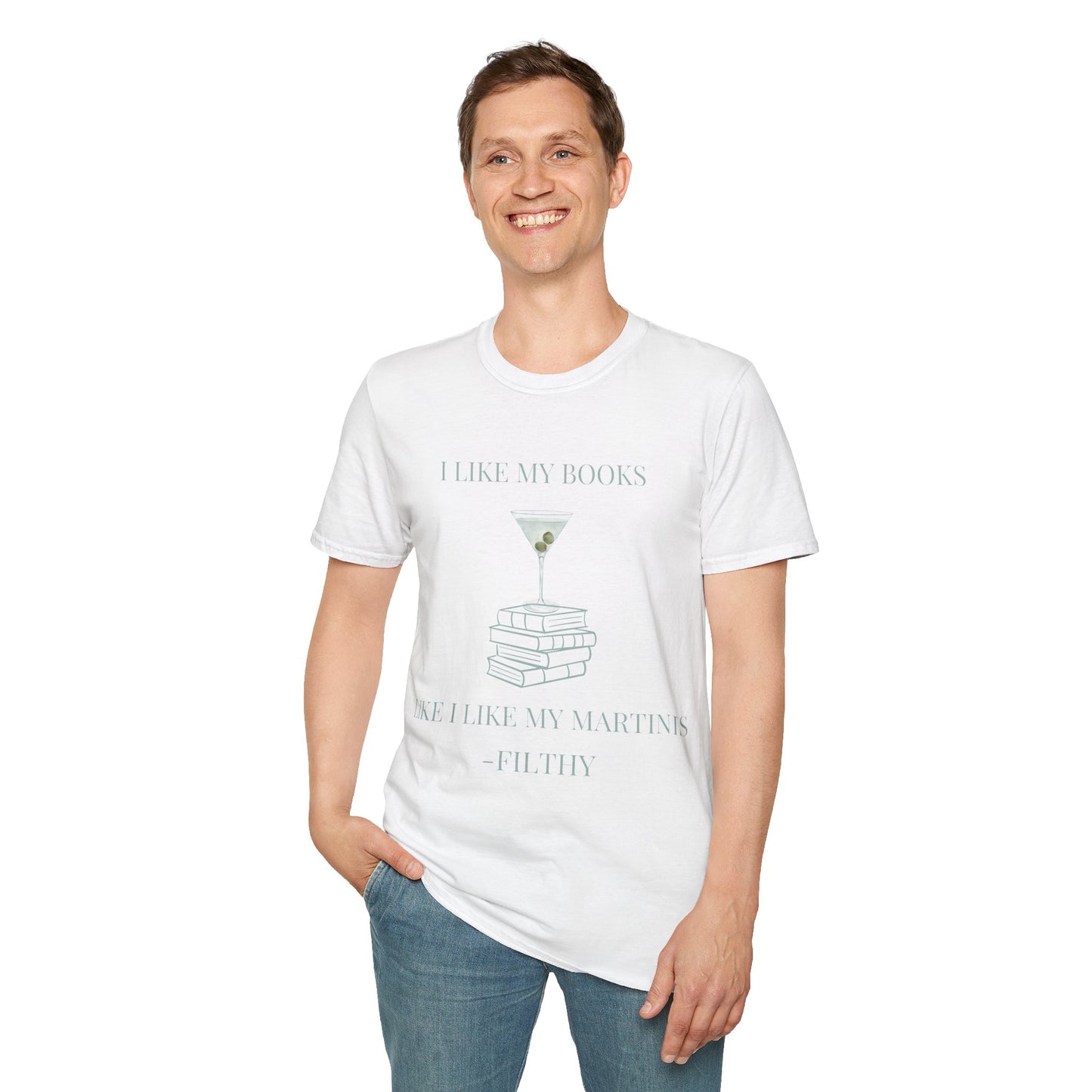 Filthy Books & Dirty Martinis Tee