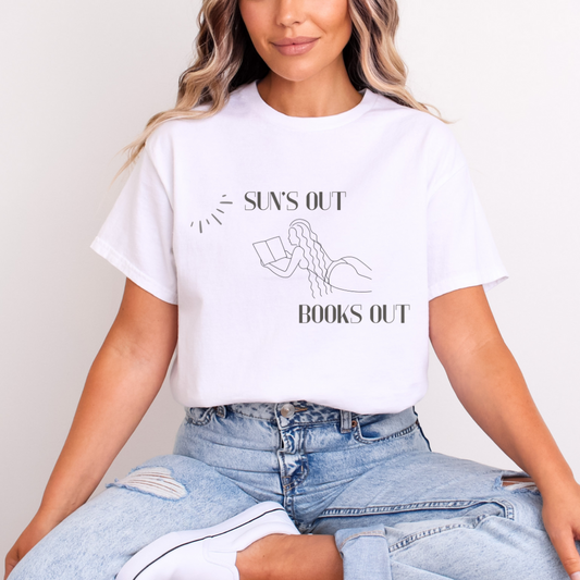 Sun's Out Books Out Tee