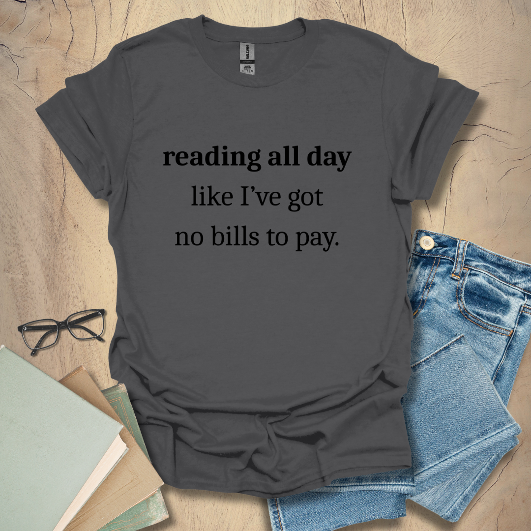 Reading All Day Tee