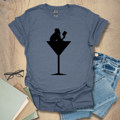 Reading In A Martini Tee