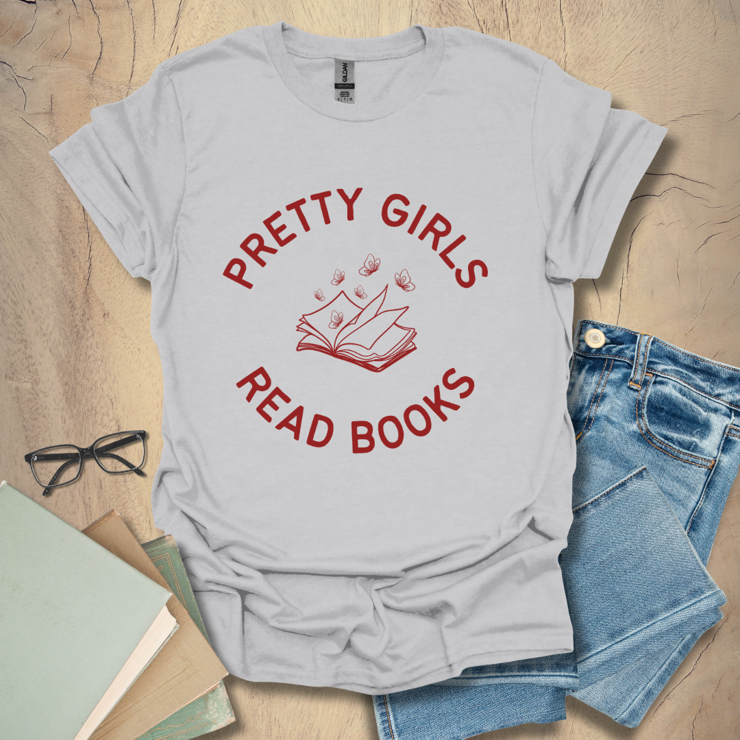 Pretty Girls Read Books Tee