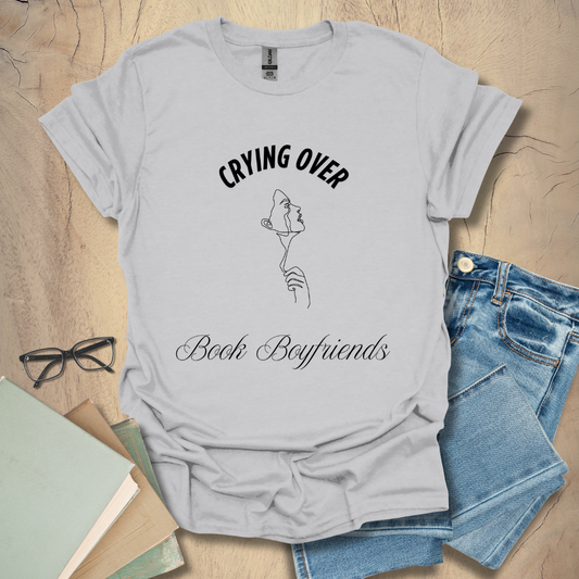 Crying Over Book Boyfriends Tee