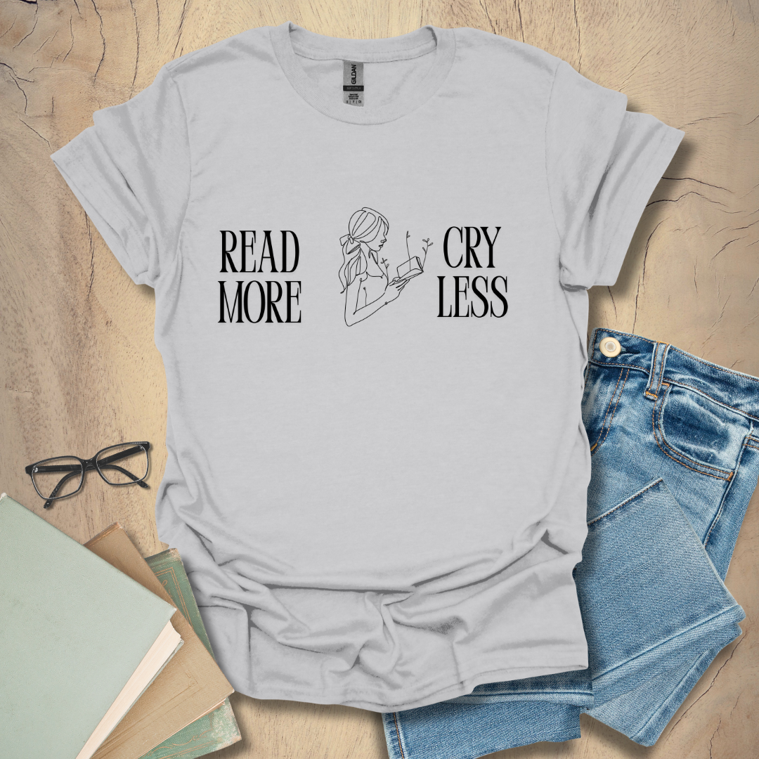 Read More Cry Less - Blooming Edition Tee