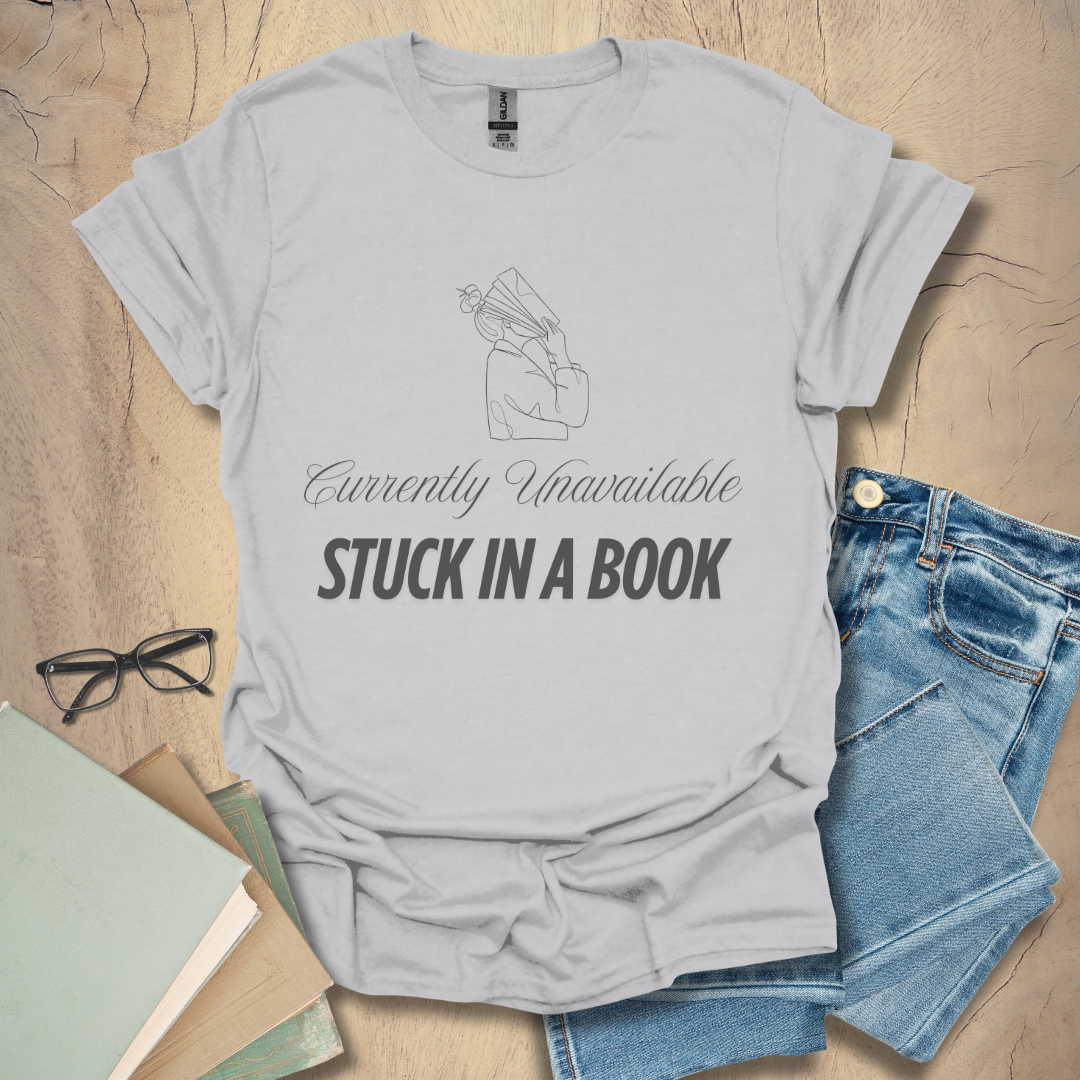 Stuck in a Book Tee