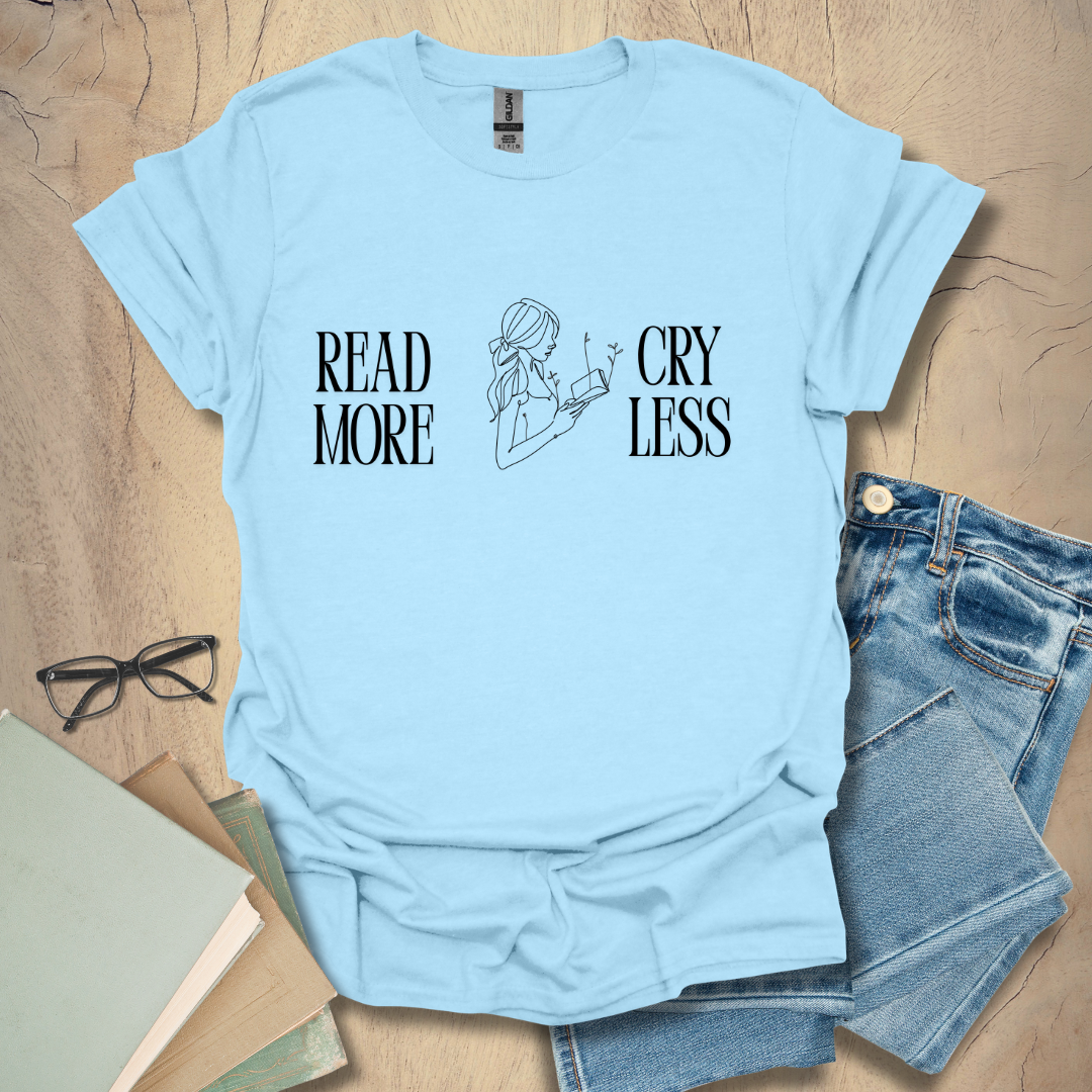 Read More Cry Less - Blooming Edition Tee