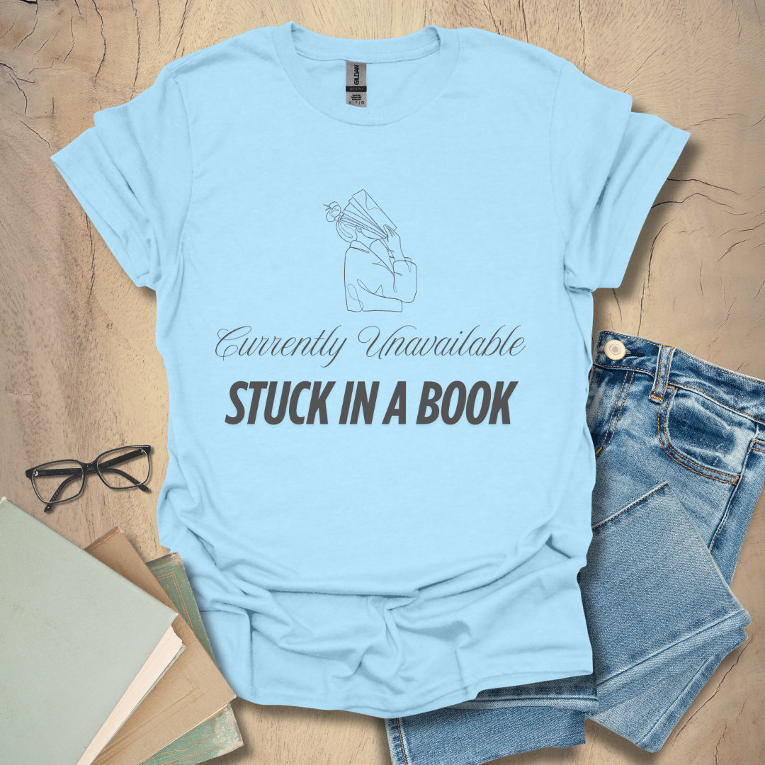 Stuck in a Book Tee