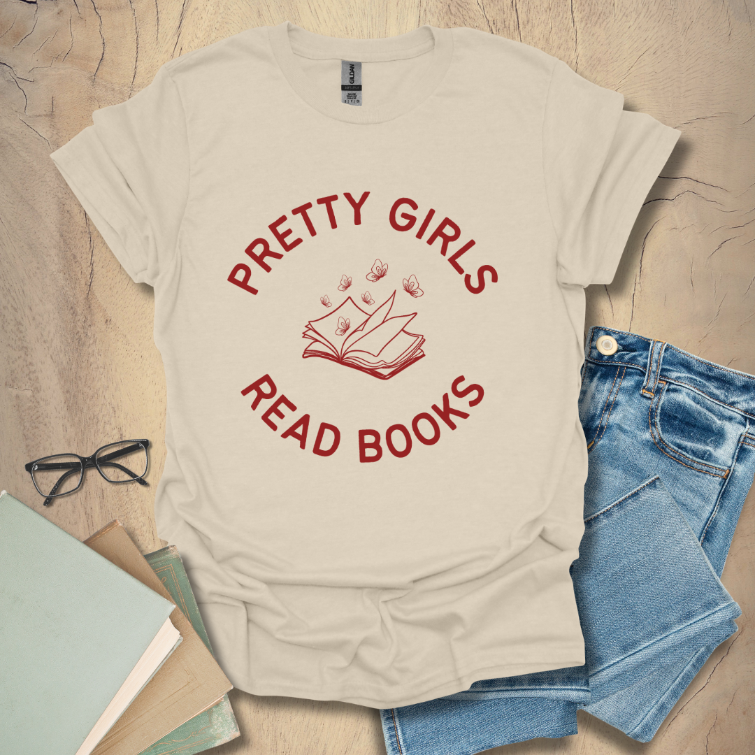 Pretty Girls Read Books Tee