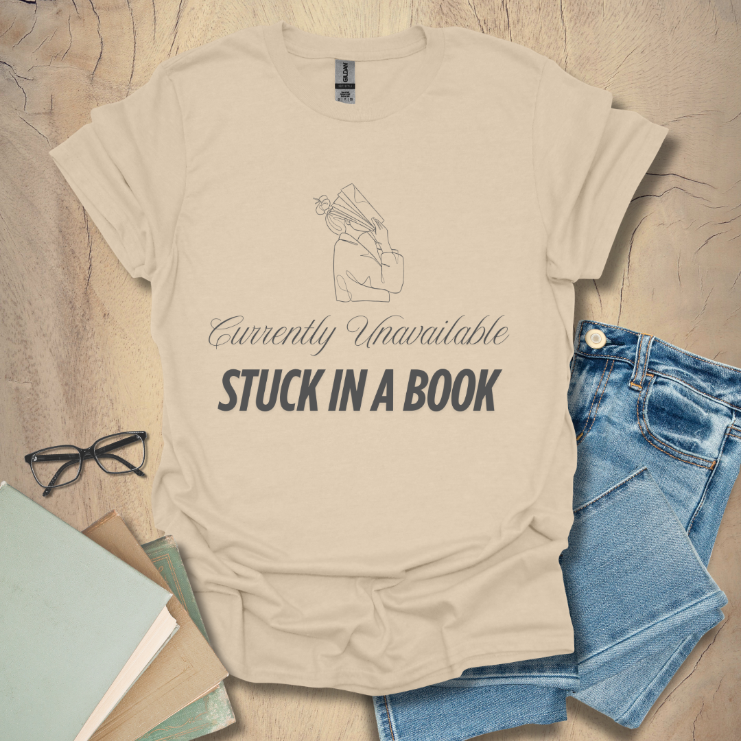 Stuck in a Book Tee