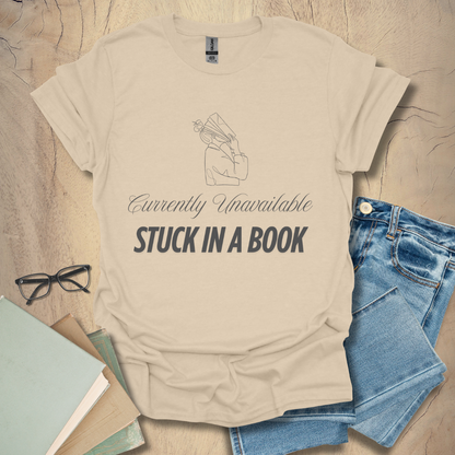 Stuck in a Book Tee