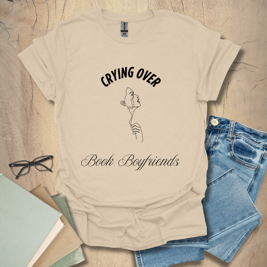 Crying Over Book Boyfriends Tee