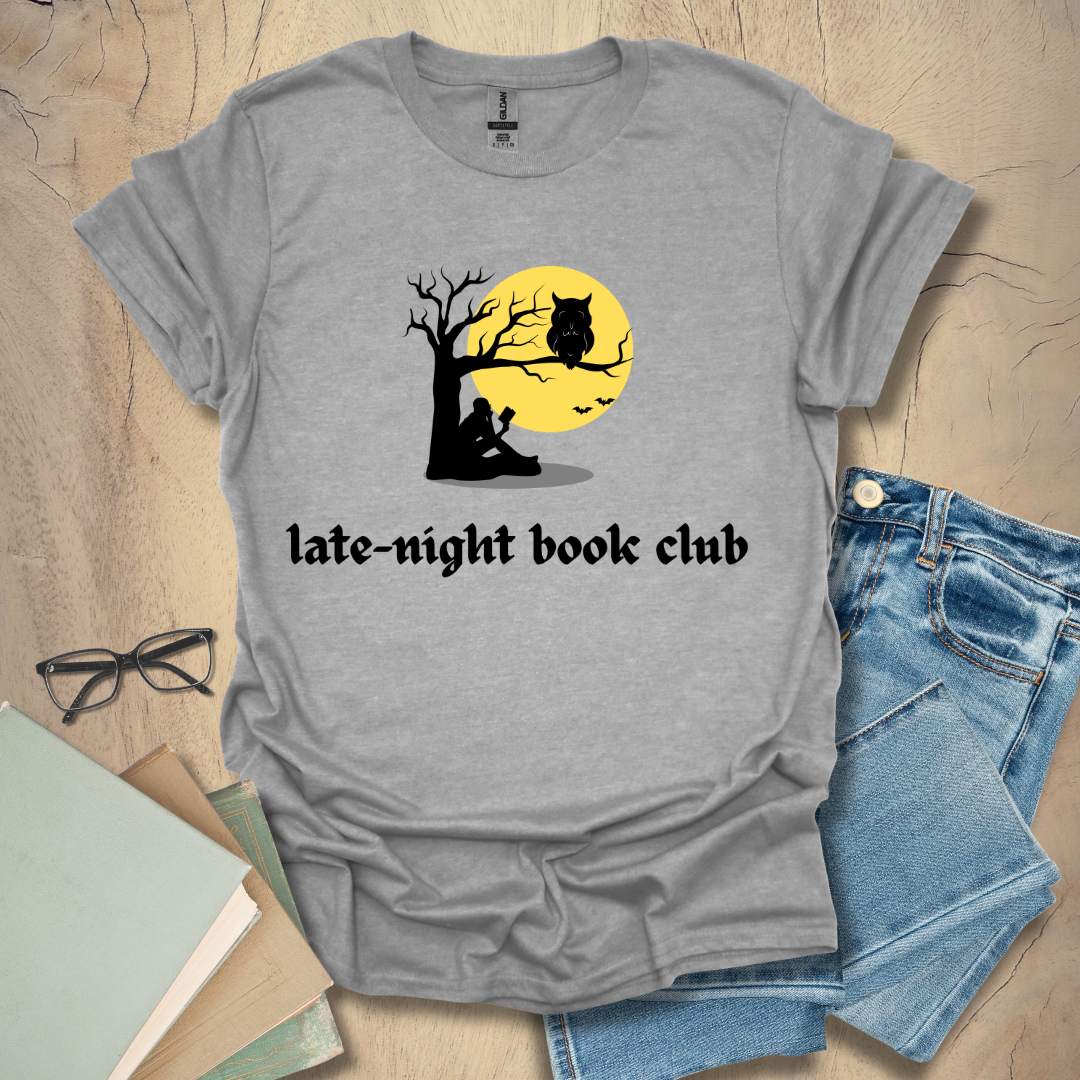Late-Night Book Club Tee