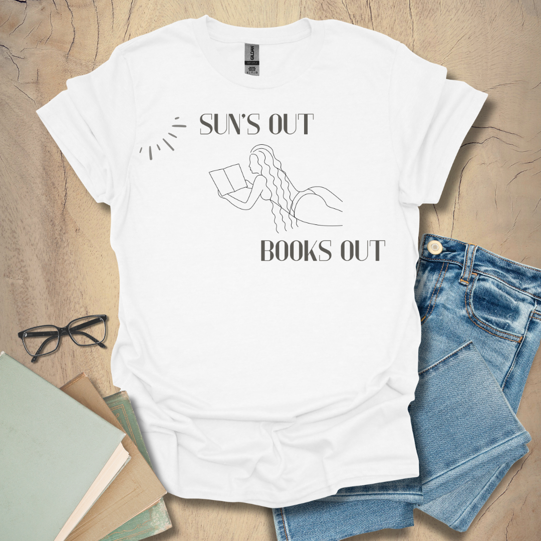 Sun's Out Books Out Tee