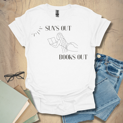 Sun's Out Books Out Tee