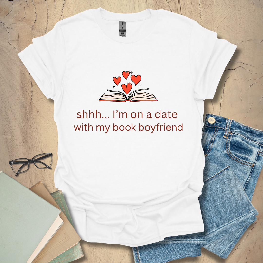On A Date With My Book BF Tee