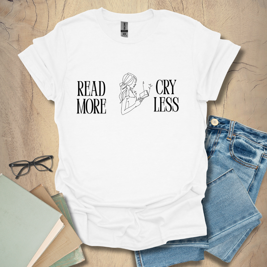 Read More Cry Less - Blooming Edition Tee