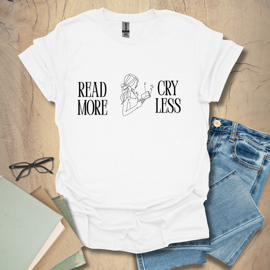 Read More Cry Less - Blooming Edition Tee