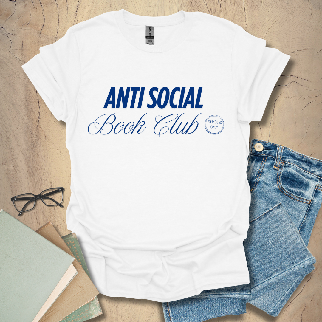 Anti-Social Book Club Tee