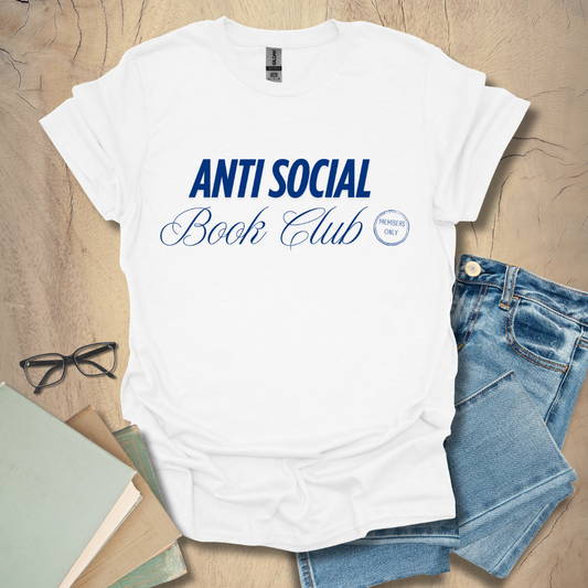 Anti-Social Book Club Tee