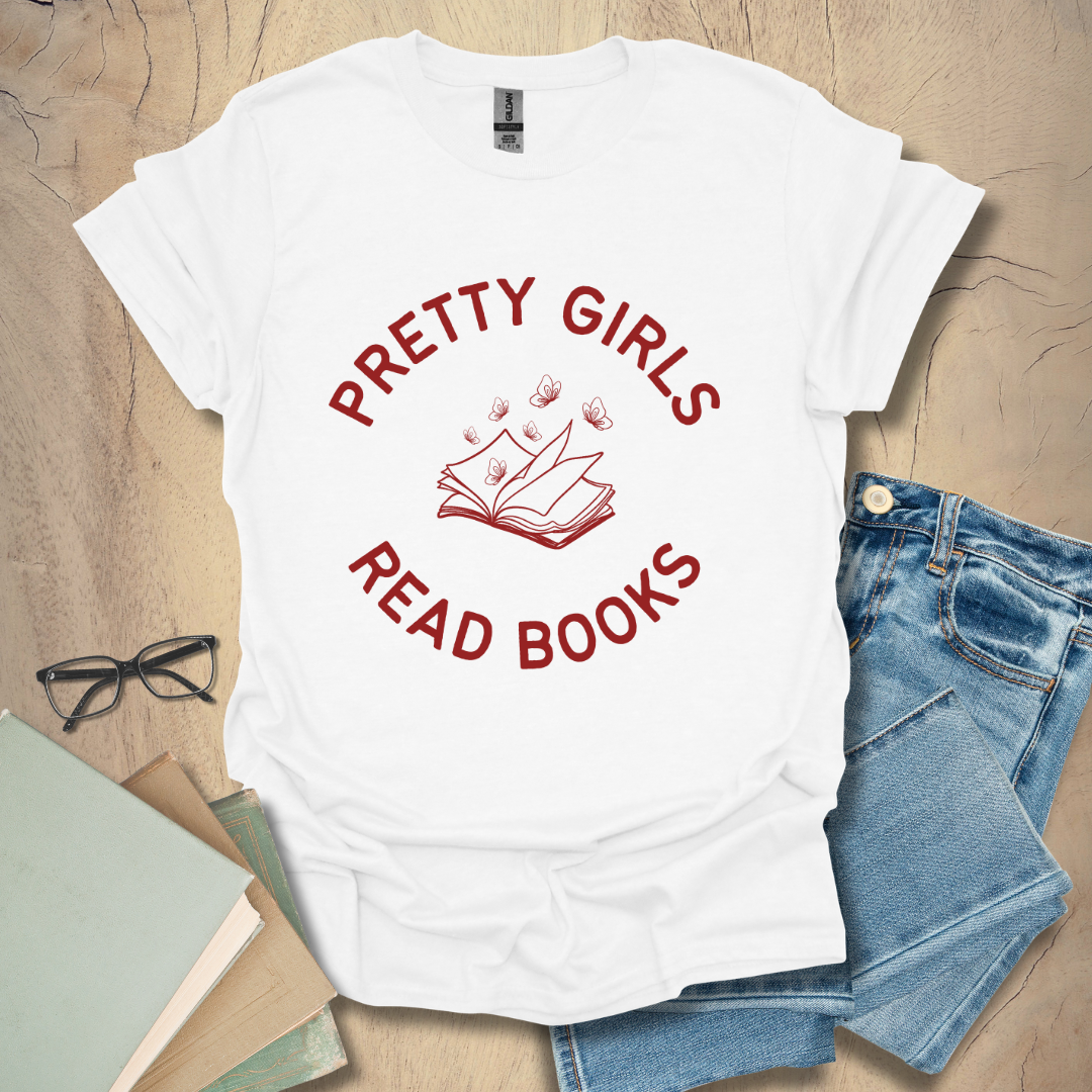 Pretty Girls Read Books Tee