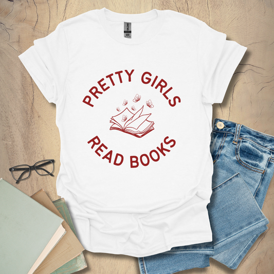 Pretty Girls Read Books Tee