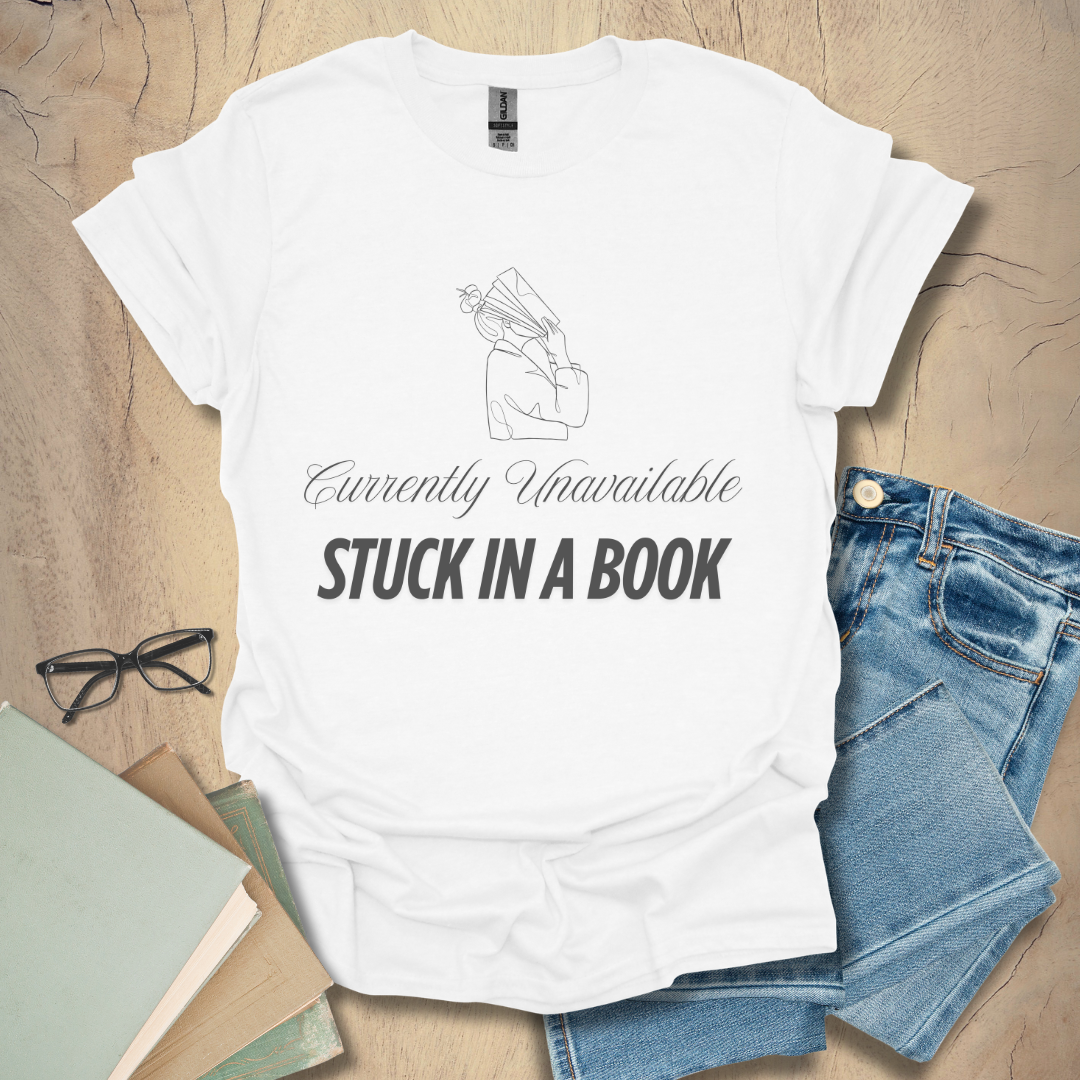 Stuck in a Book Tee