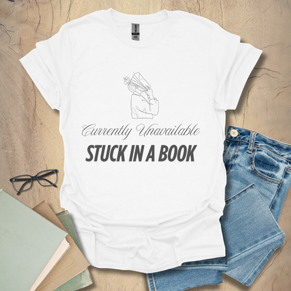 Stuck in a Book Tee